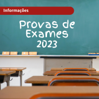 Provas e Exames 2023 - atualizações